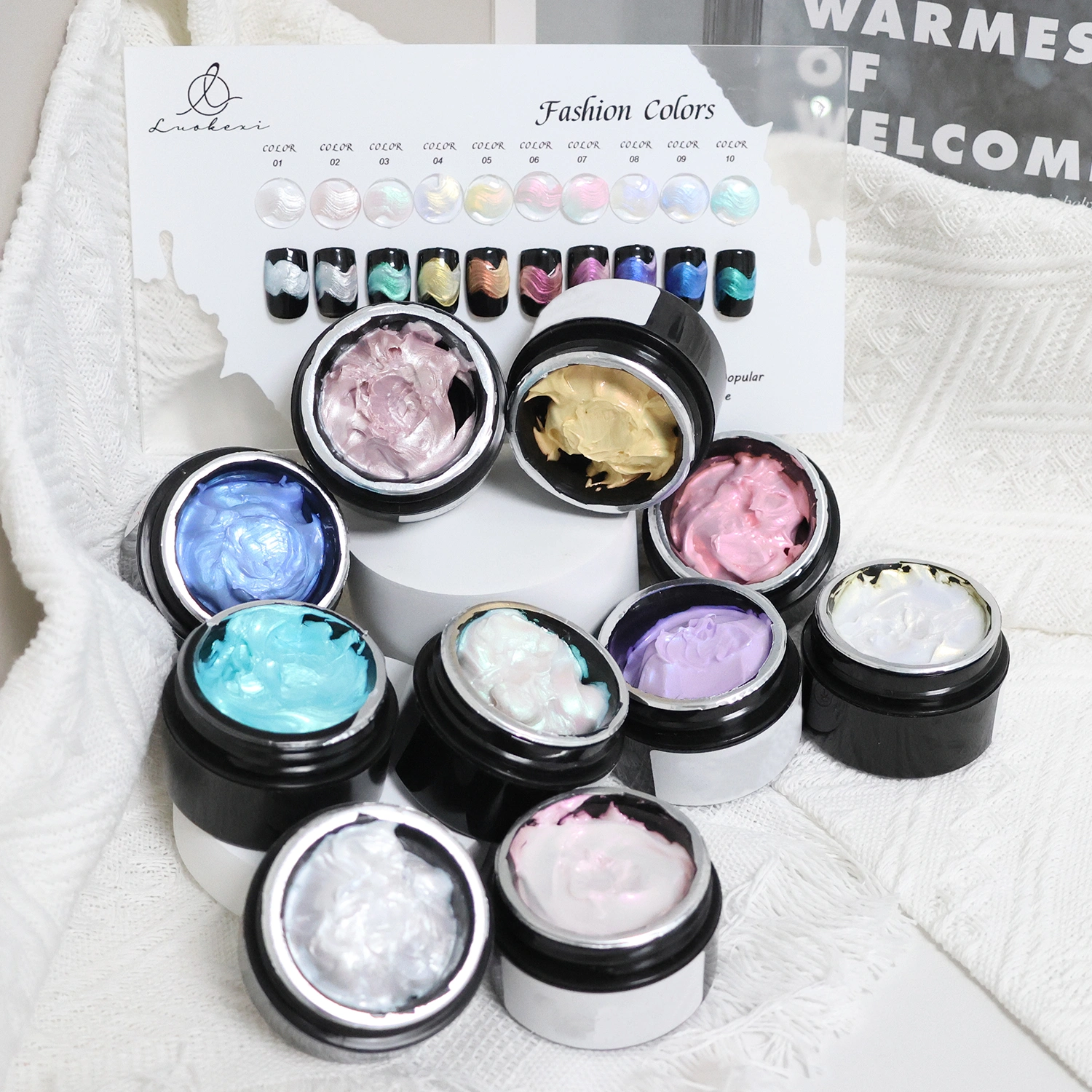 Wholesale Aurora 3D Texture Gel-7