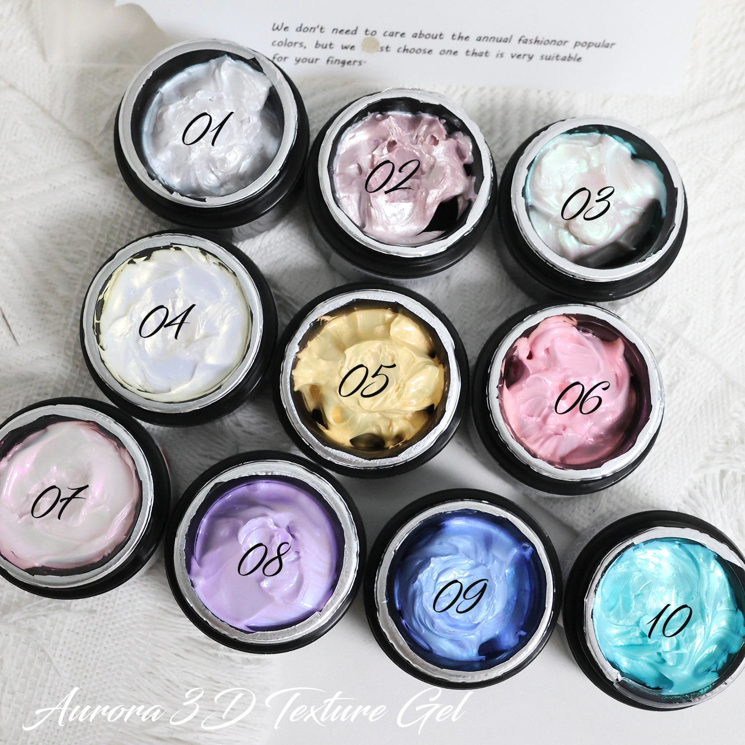 Wholesale Aurora 3D Texture Gel-9
