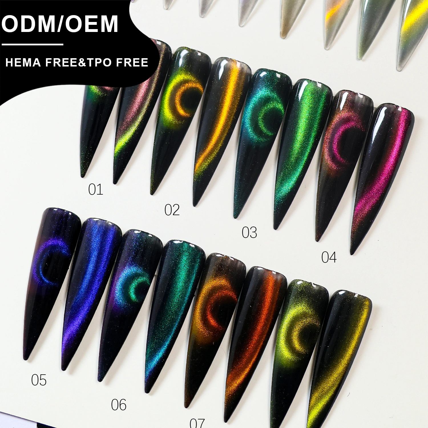 Wholesale Double Light Cat Eye Gel-3