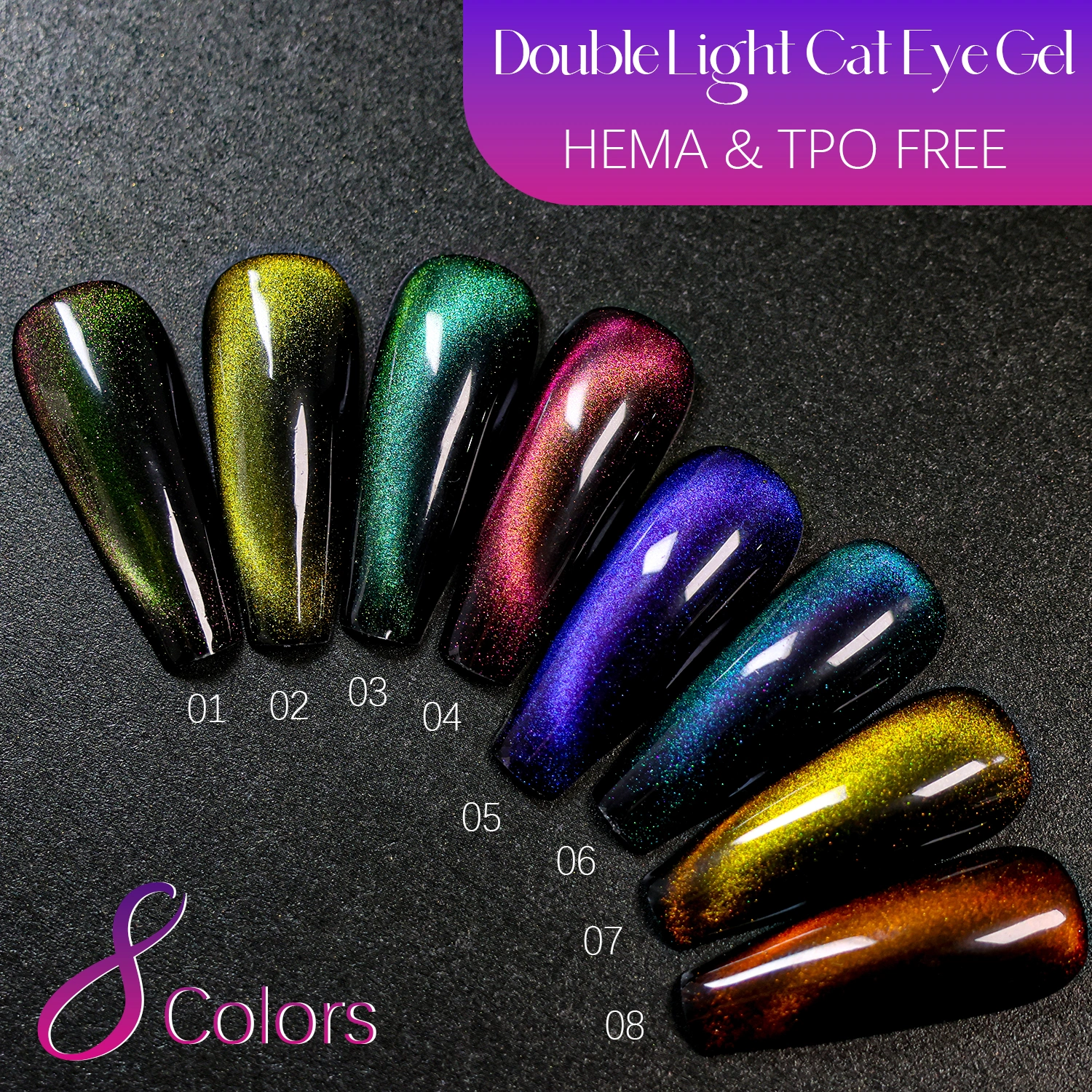 Wholesale Double Light Cat Eye Gel-4