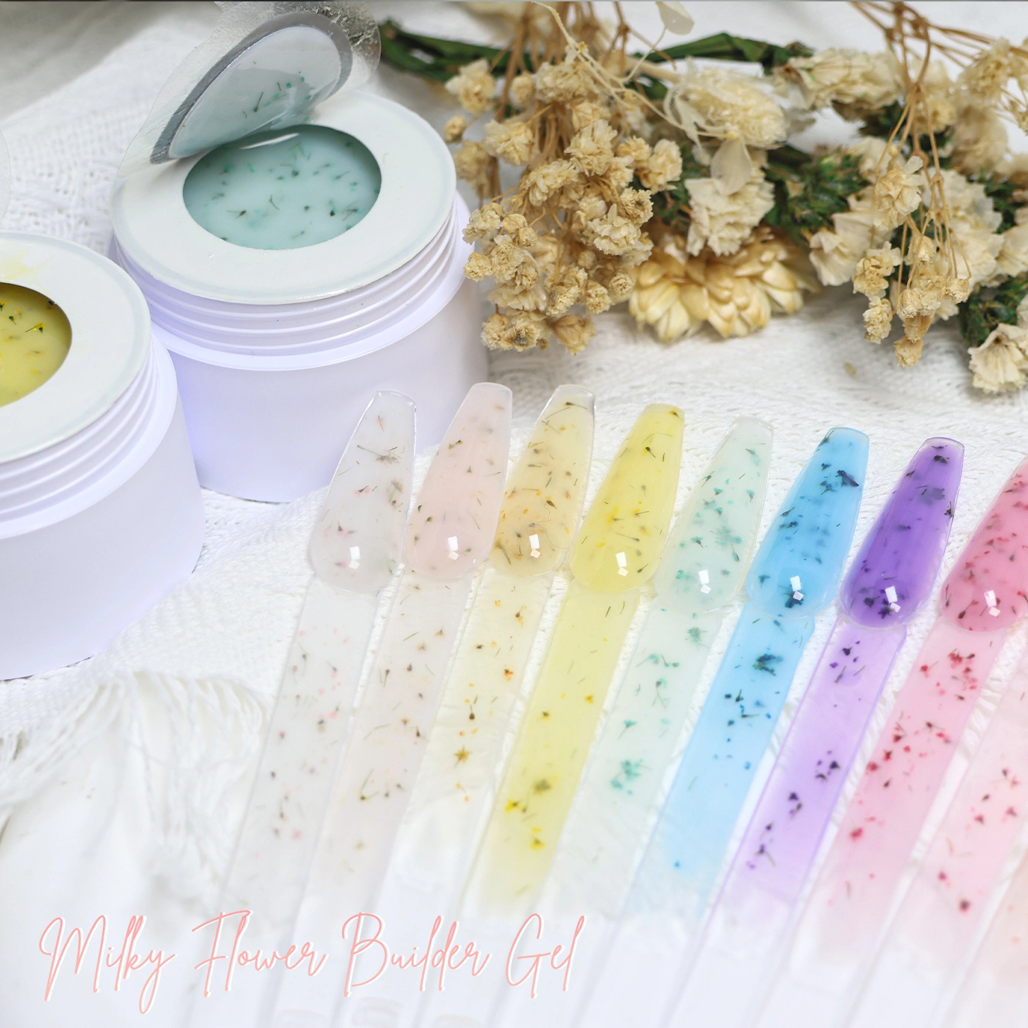 Wholesale Milky Flower Builder Gel-1
