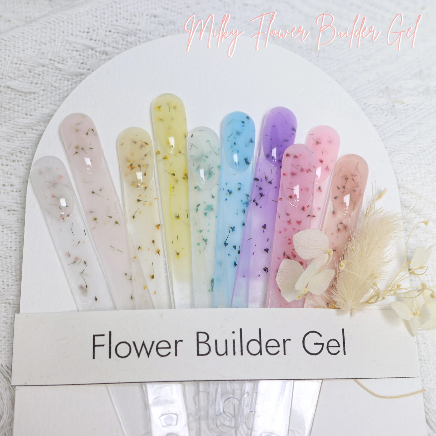 Wholesale Milky Flower Builder Gel-2