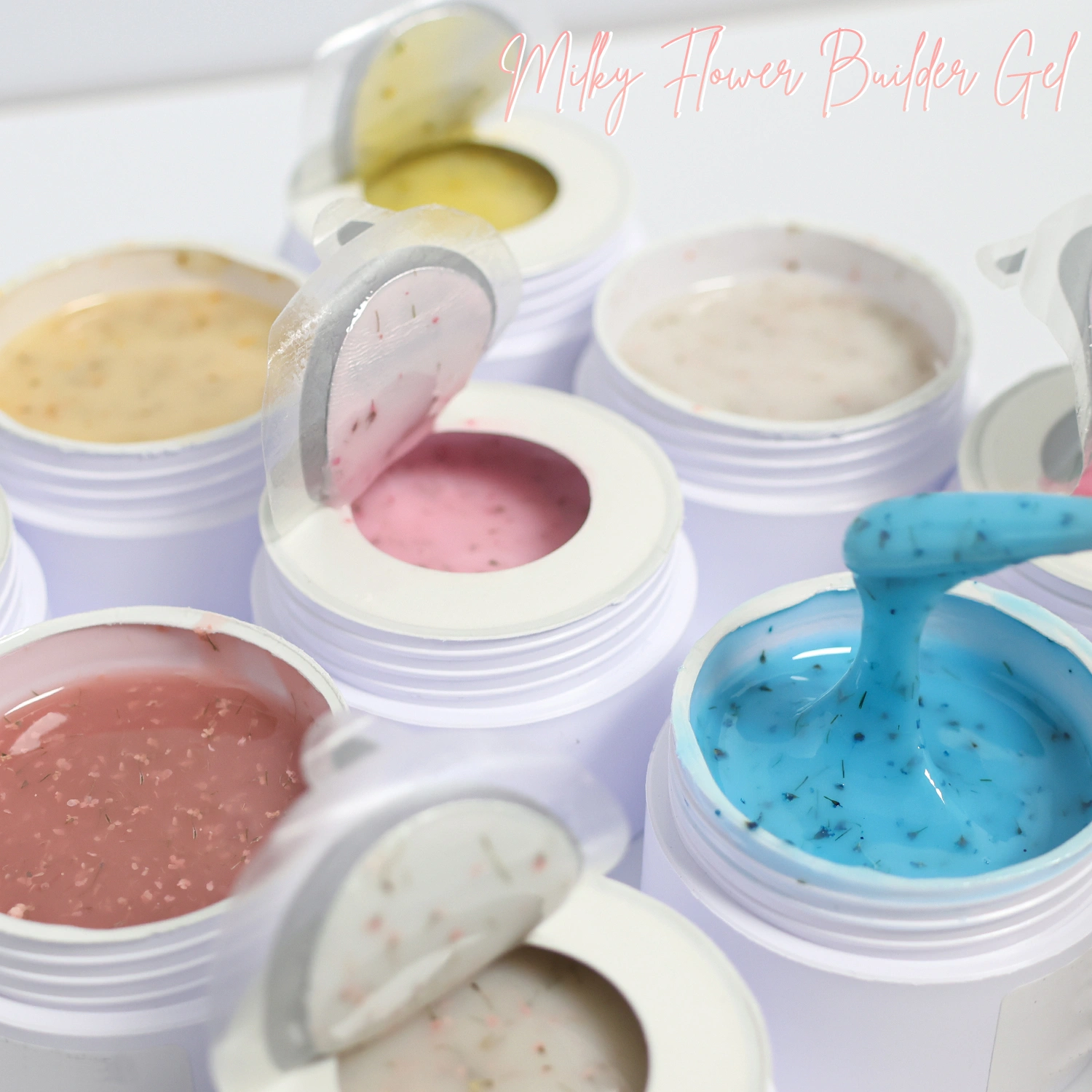 Wholesale Milky Flower Builder Gel-5