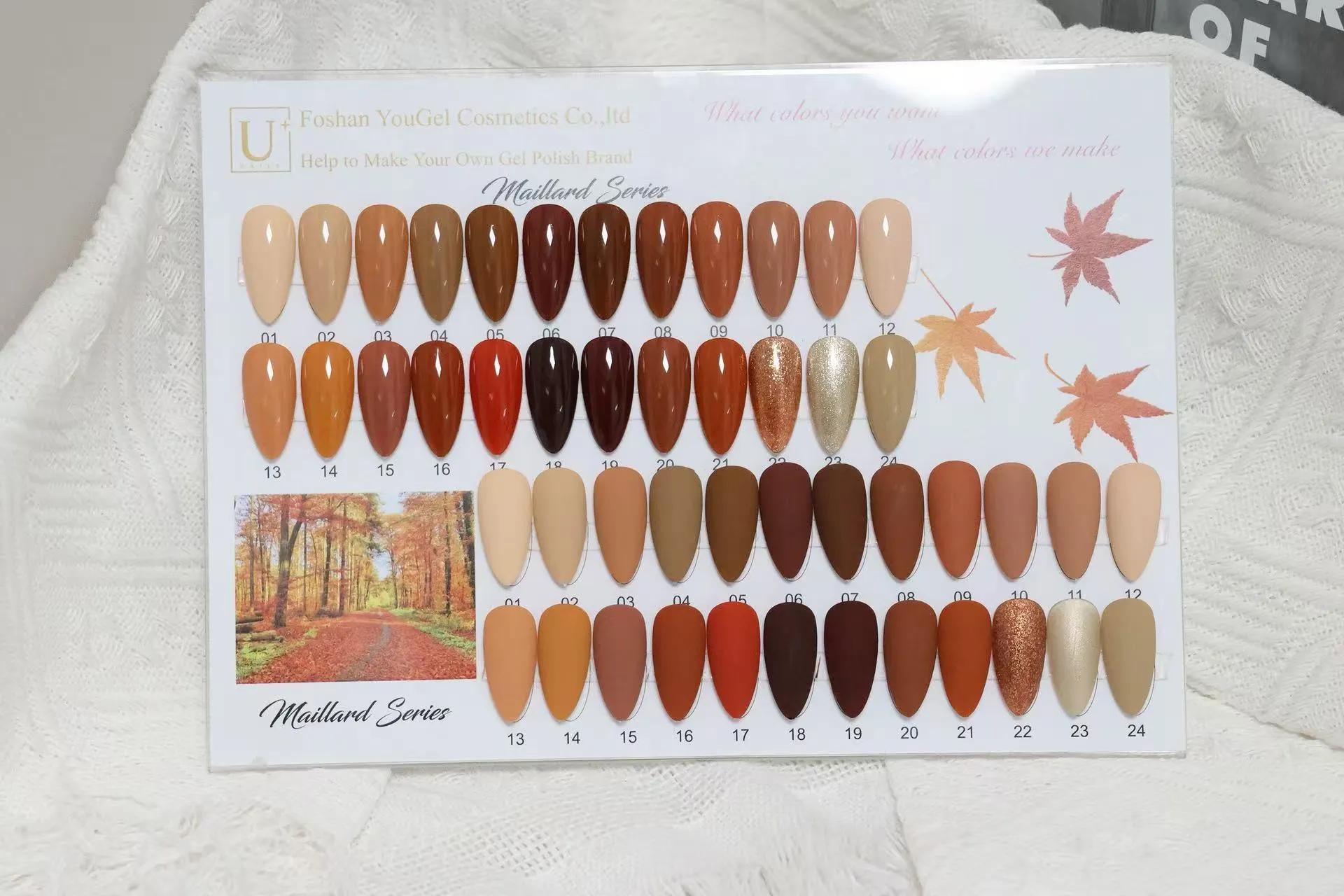 Trendfarben für Gel-Nagellack im Herbst