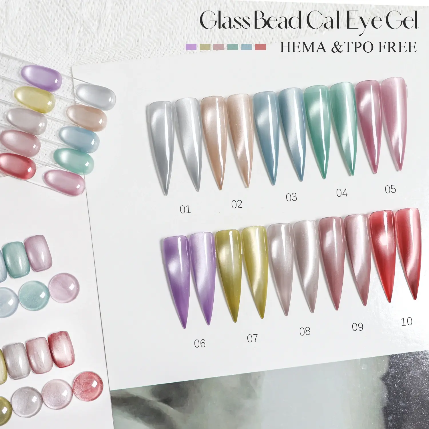 Custom Glass Bead Cat Eye Gel-4