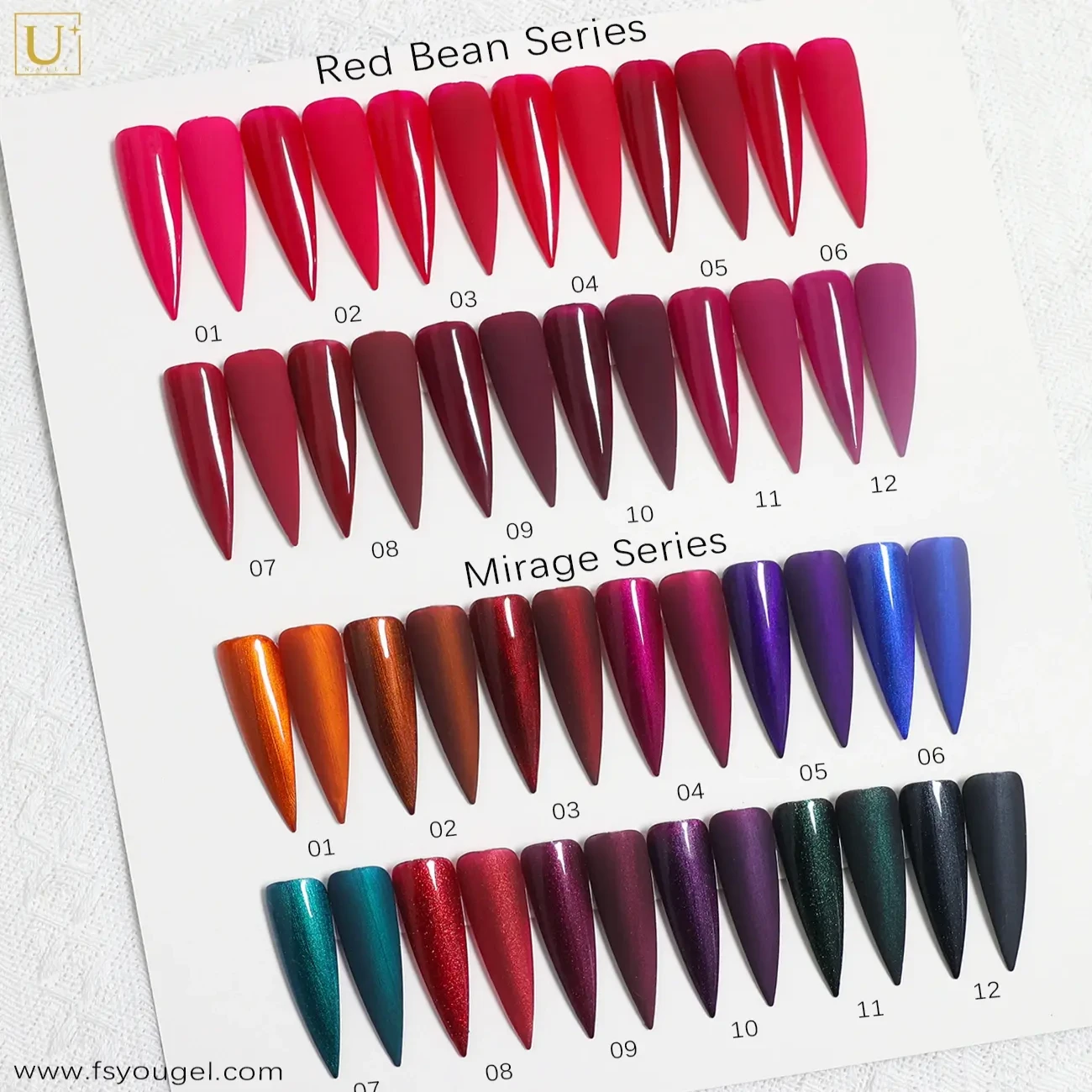 Gel Polish Collections for 2026 Holiday Nail Trends-Mirage Series 3