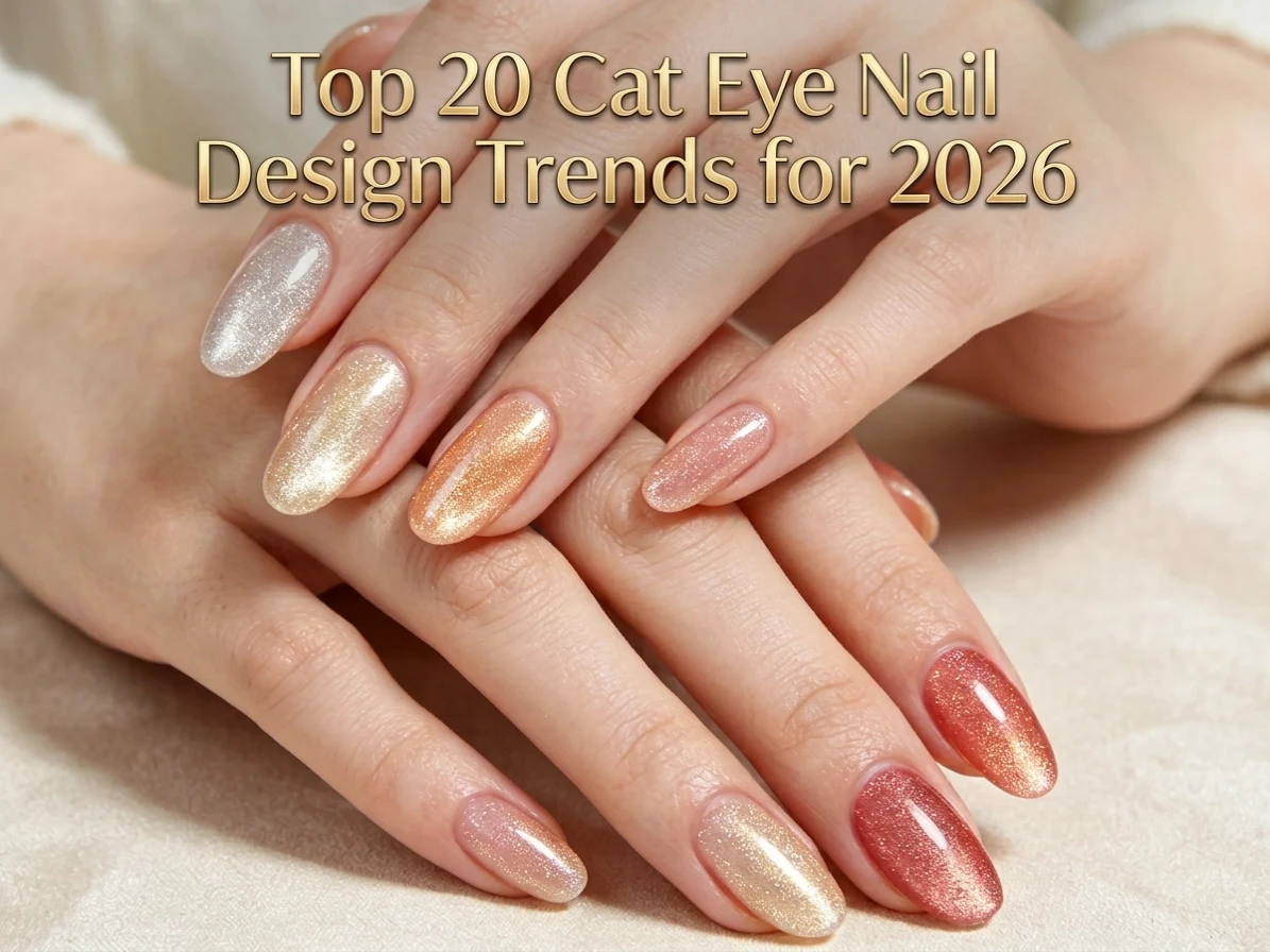 Top 20 Cat Eye Nail Design Trends for 2026