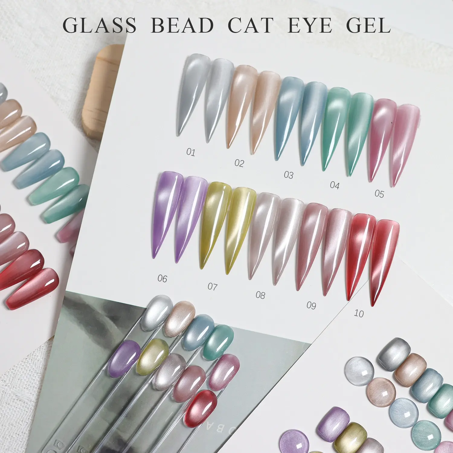 Wholesale Glass Bead Cat Eyee-3