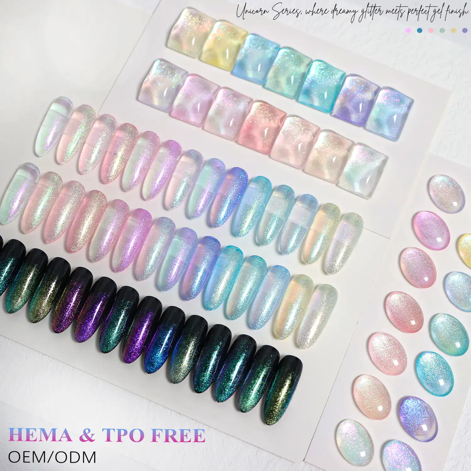 Wholesale Unicorn Cat Eye Gel Polish-3