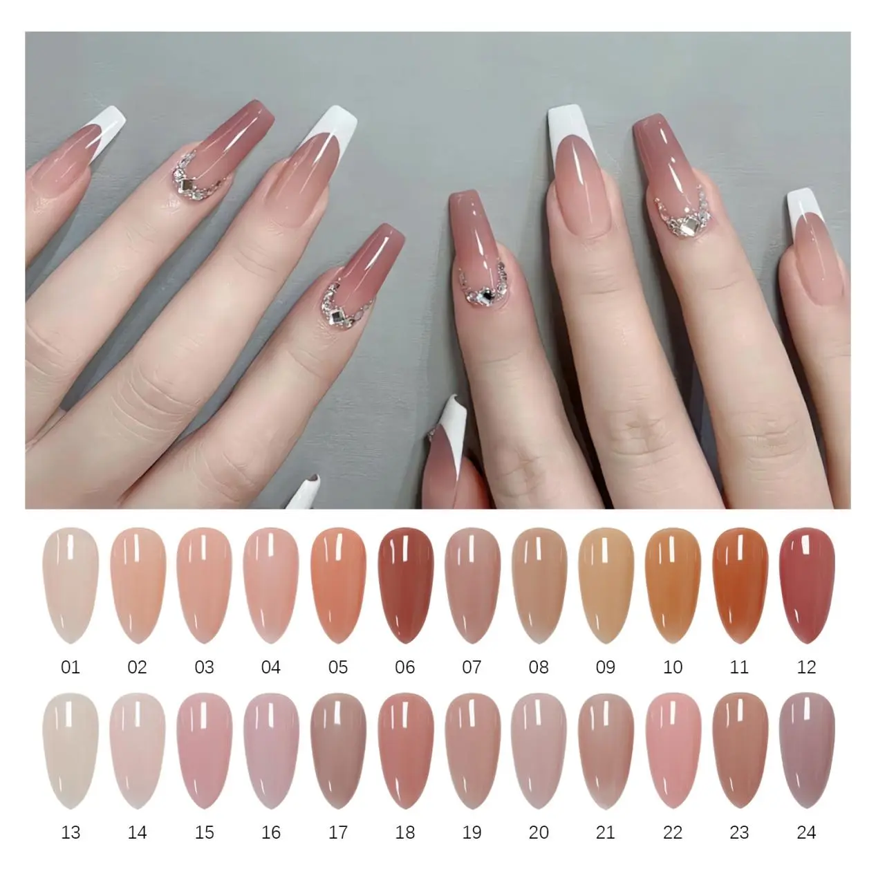 Trending Shades Autumn-Winter Nude Gel Polish-YouGel-8