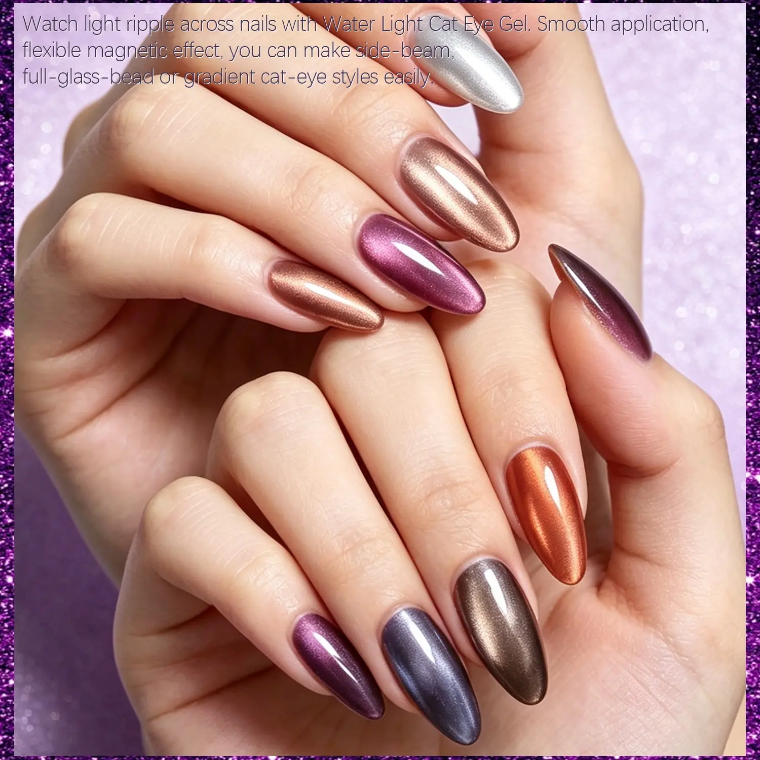 Wholesale Water Light Cat Eye Gel HEMA & TPO Free-4